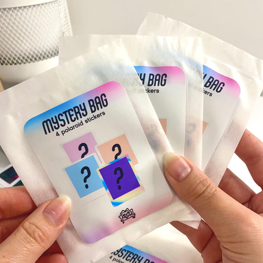 Polaroid 4 Stickers Mystery Bag