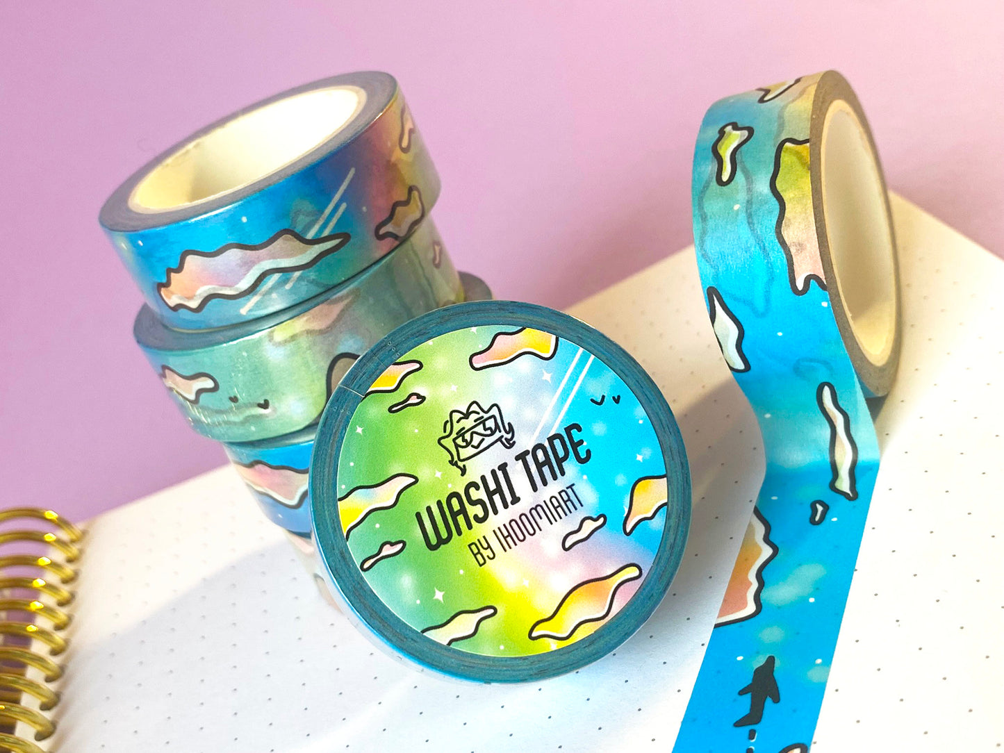 Washi tape | Ciel coloré