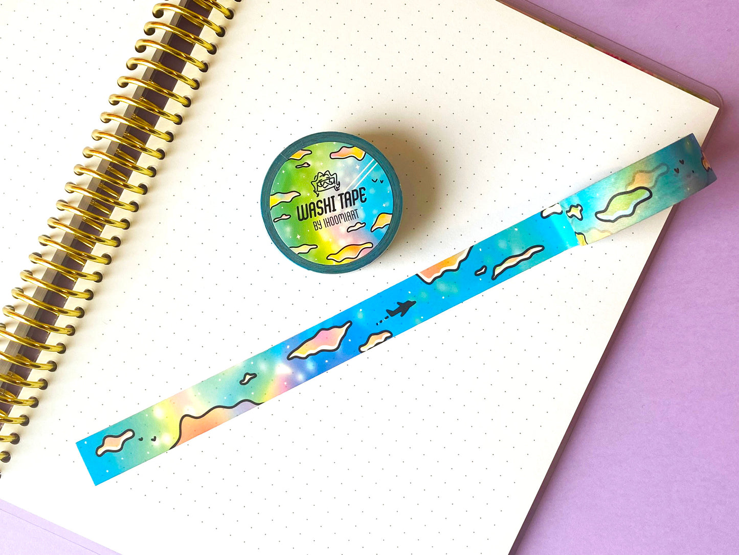 Washi tape | Ciel coloré