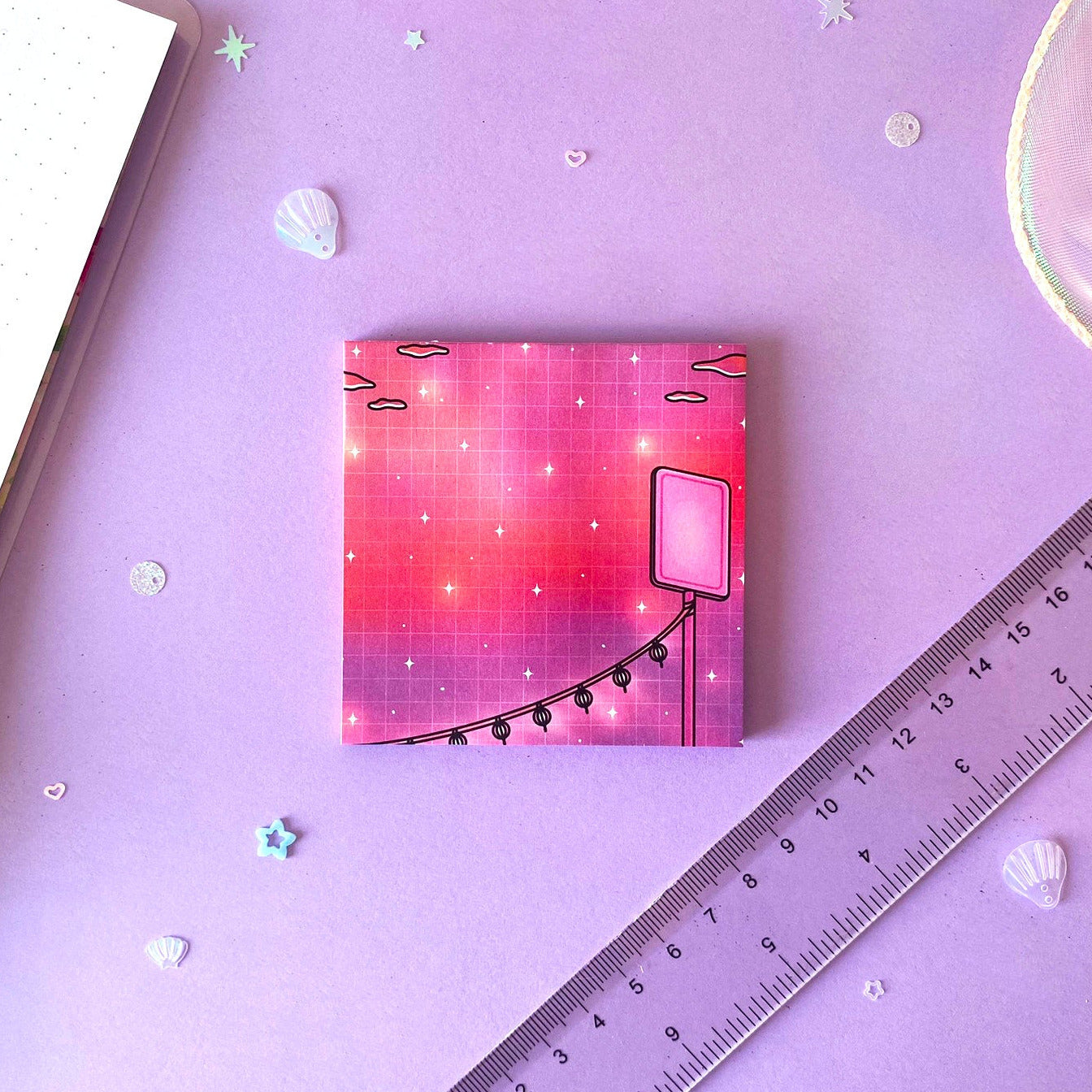 Notes autocollantes | Notes roses et esthétiques