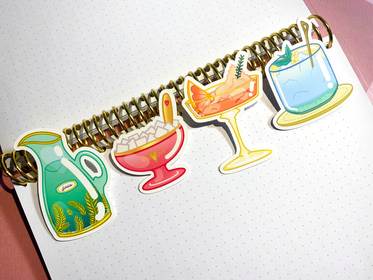 Summer Cocktails Stickers Collection | Pack