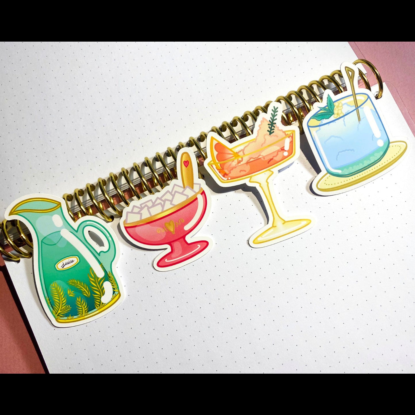 Summer Cocktails Stickers Collection | Pack