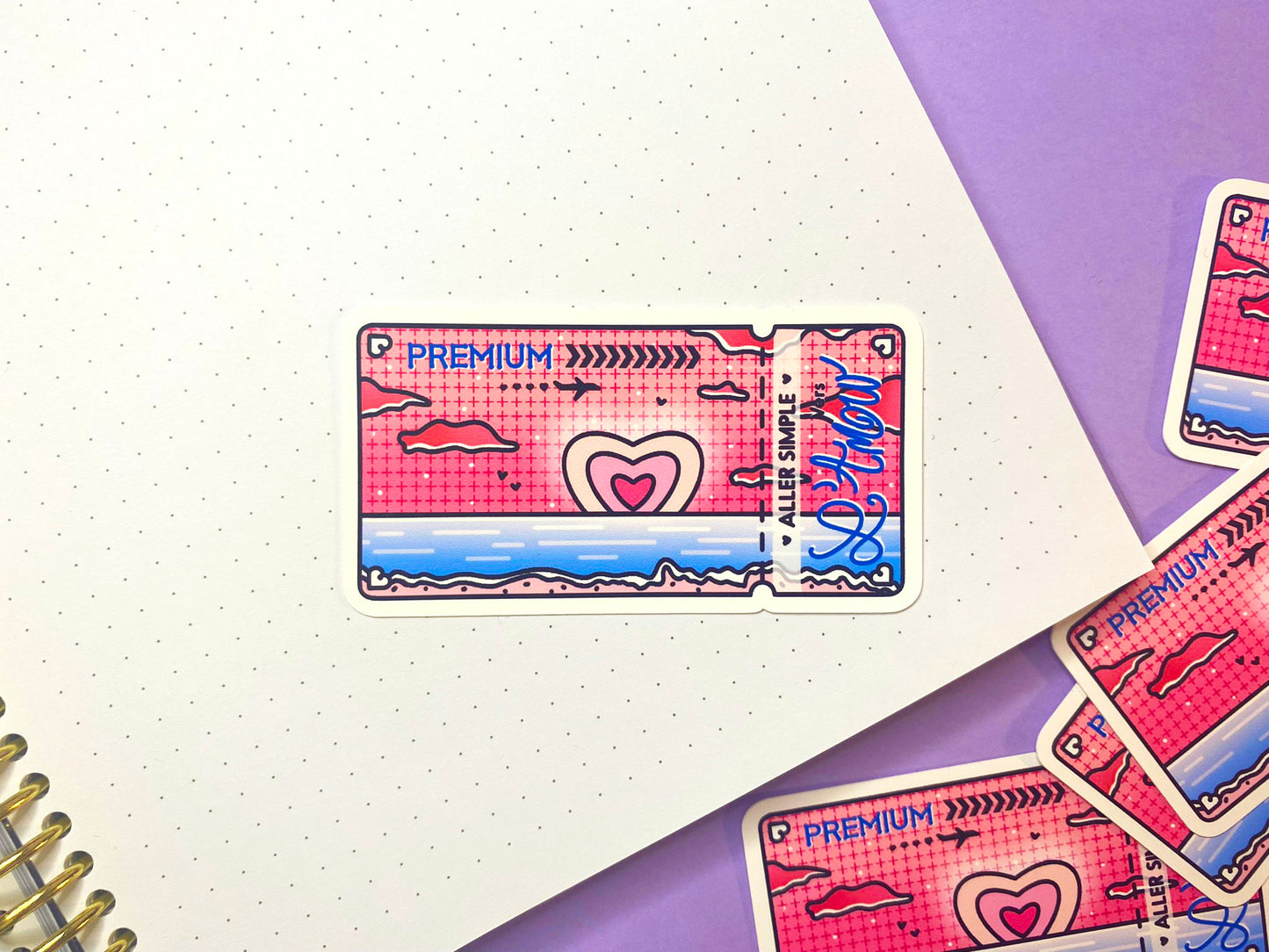 Waterproof Sticker “One way to Love”