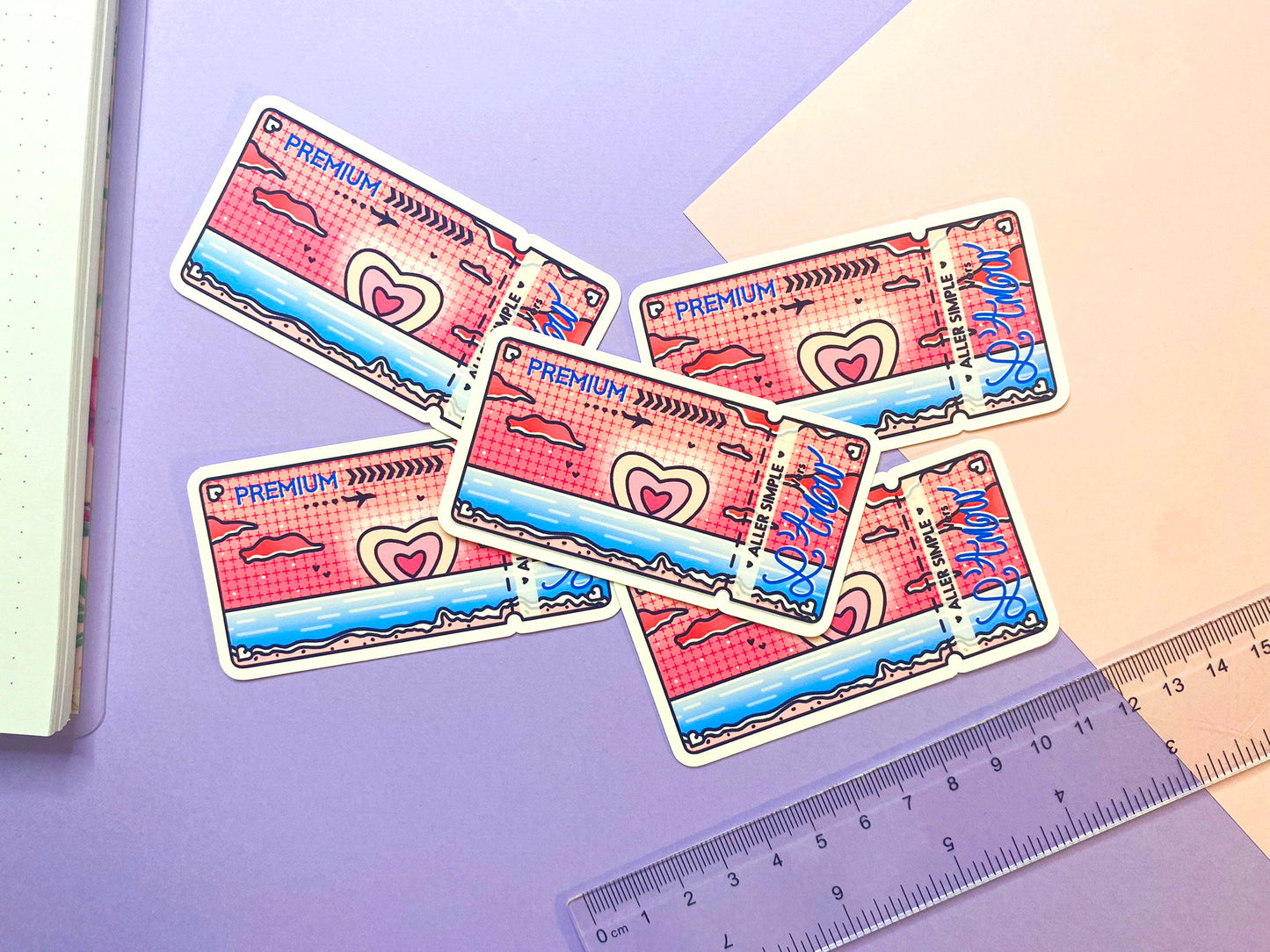 Waterproof Sticker “One way to Love”