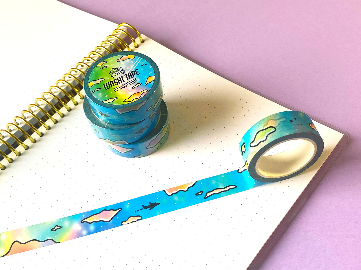 Washi tape | Ciel coloré