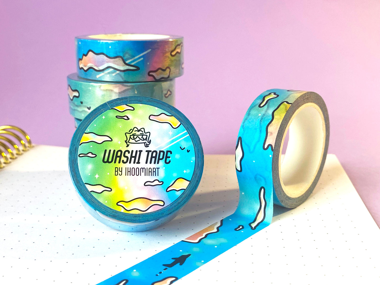 Washi tape | Ciel coloré