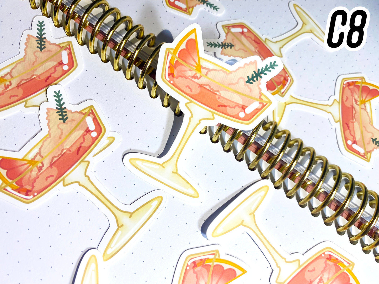Summer Cocktails Stickers Collection | Pack