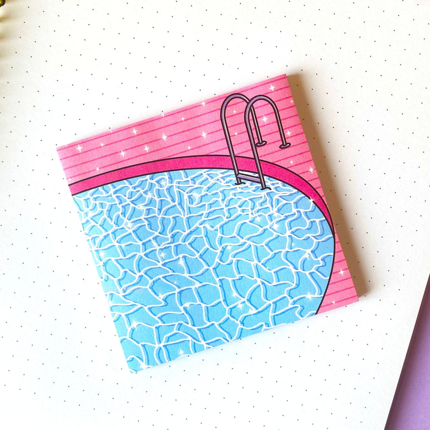 Sticky Notes “Dive into the pool”