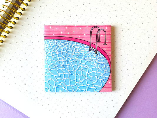 Sticky Notes “Dive into the pool”