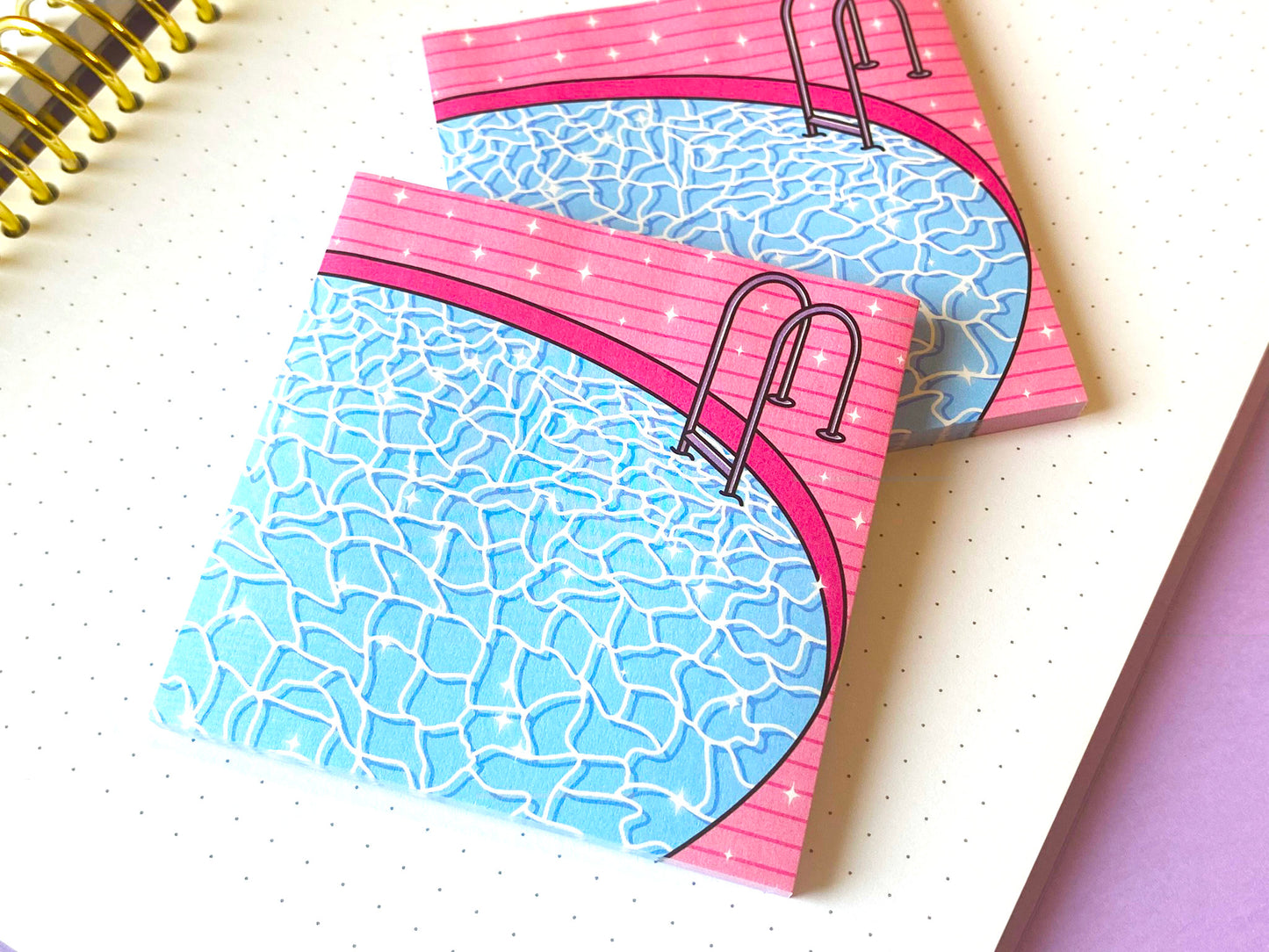 Sticky Notes “Dive into the pool”