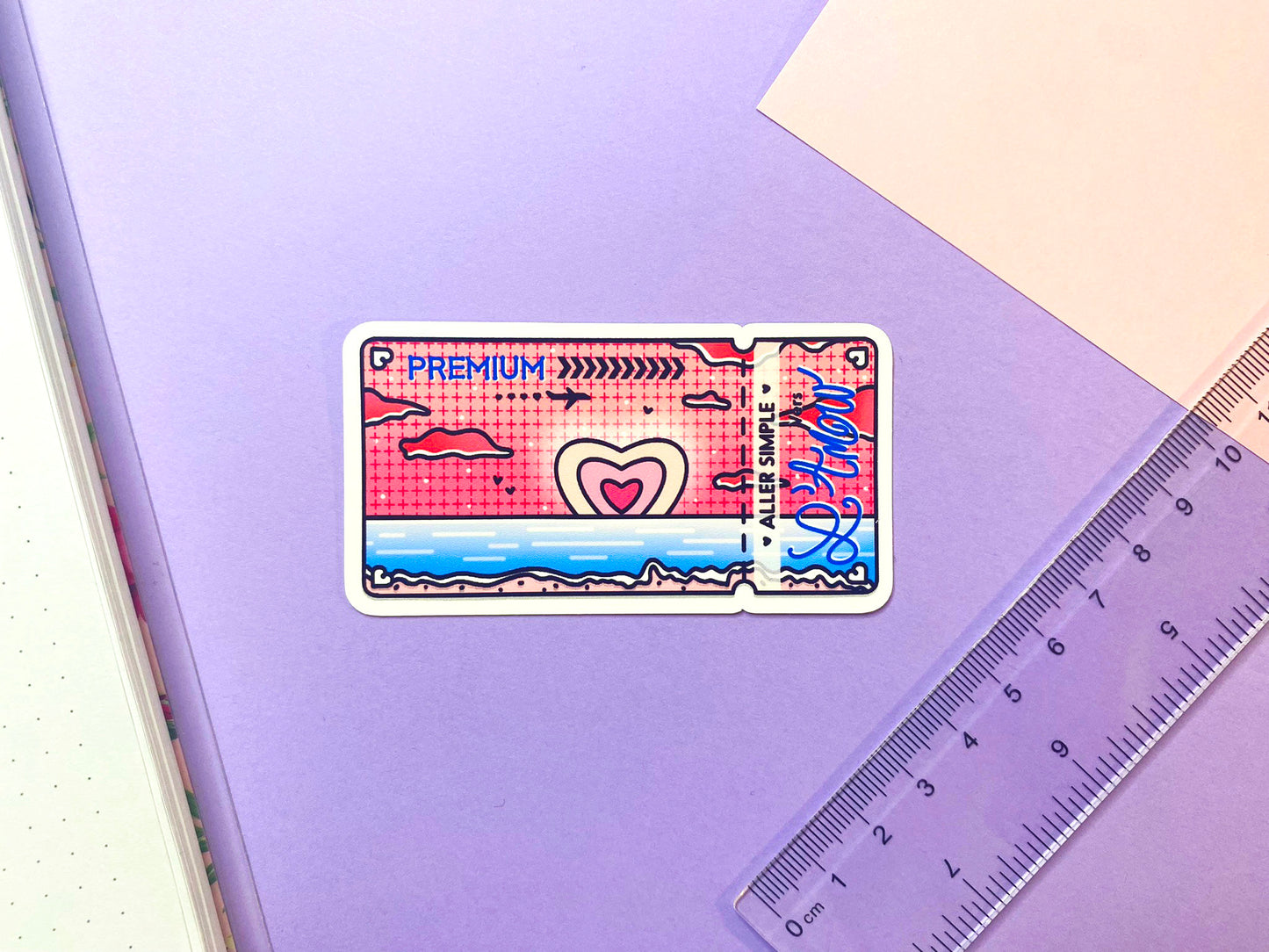 Waterproof Sticker “One way to Love”
