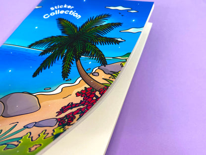 Tropical Exploration A5 Sticker Book