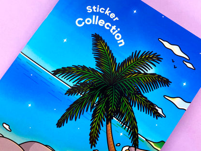 Tropical Exploration A5 Sticker Book