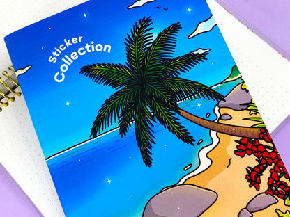 Tropical Exploration A5 Sticker Book