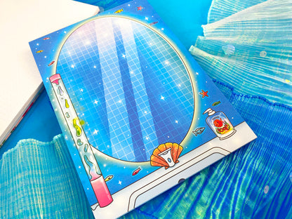 Nostalgic Fish A5 Notepad – Under the sea bathroom