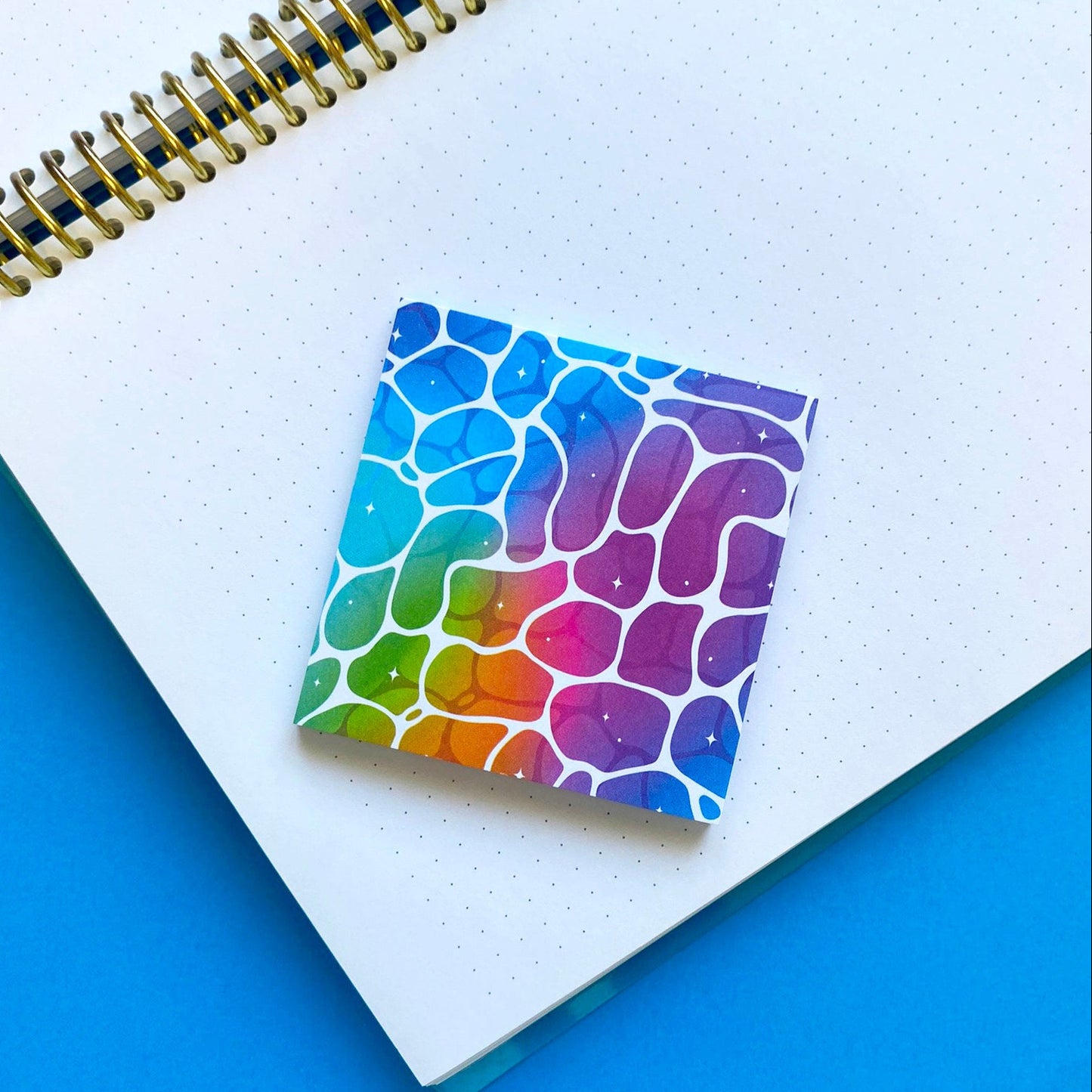 Sticky Notes Nostalgic Fish | Rainbow Digital Water