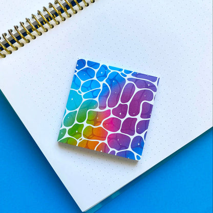 Sticky Notes Nostalgic Fish | Rainbow Digital Water