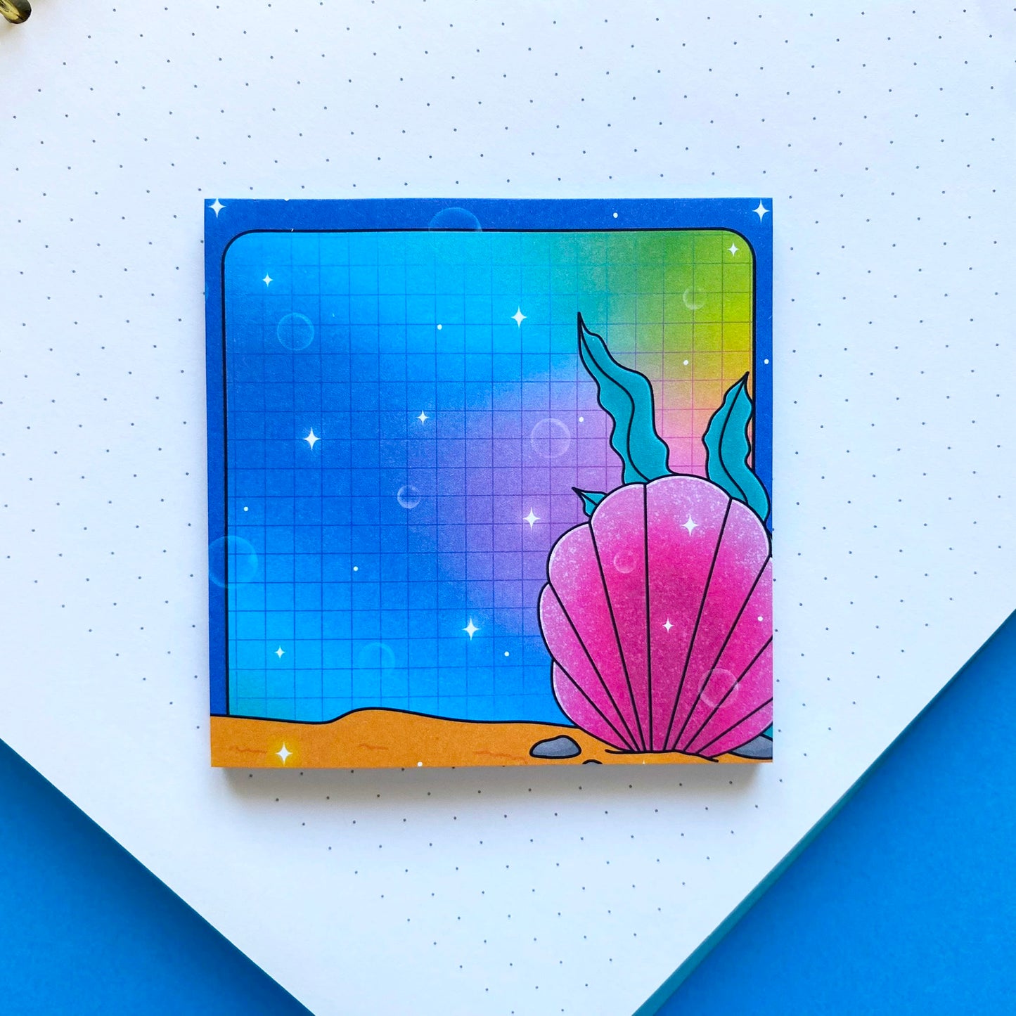 Sticky Notes Nostalgic Fish | Retro Digital Aquarium