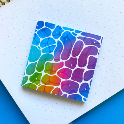 Sticky Notes Nostalgic Fish | Rainbow Digital Water