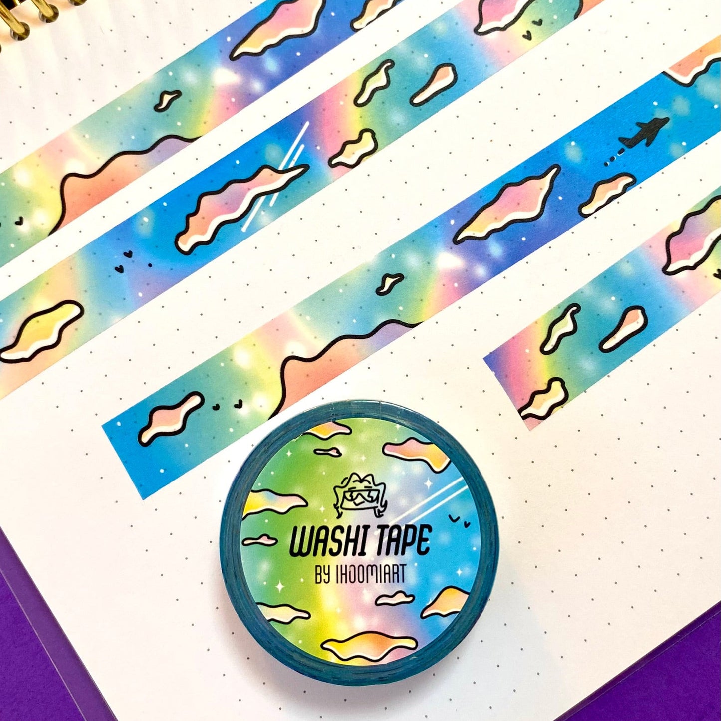 Washi tape | Ciel coloré